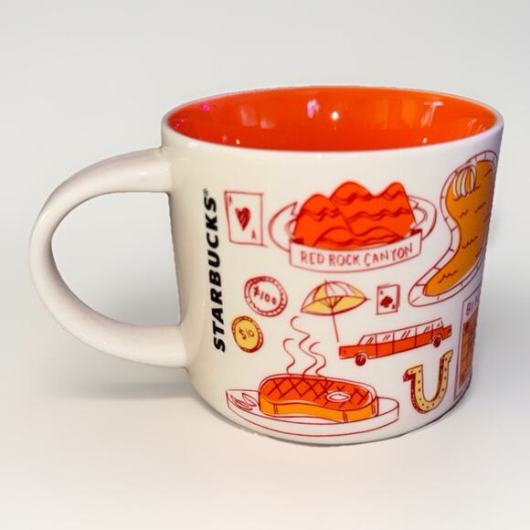 NEW Starbucks Las Vegas 2018 Been There Collection 14 Oz Coffee Tea Mug Cup NIB - Picture 3 of 5